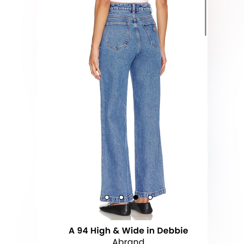Abrand Jeans A94 High & Wide Wide leg Jeans size 27